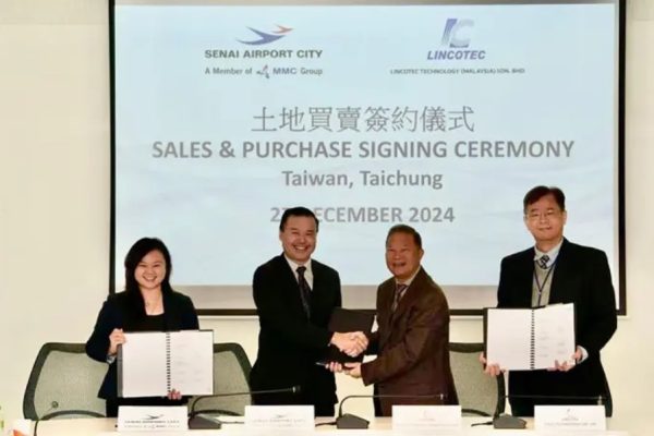 Linco Technology Co. Ltd Dari Taiwan Melabur Di Senai Airport City